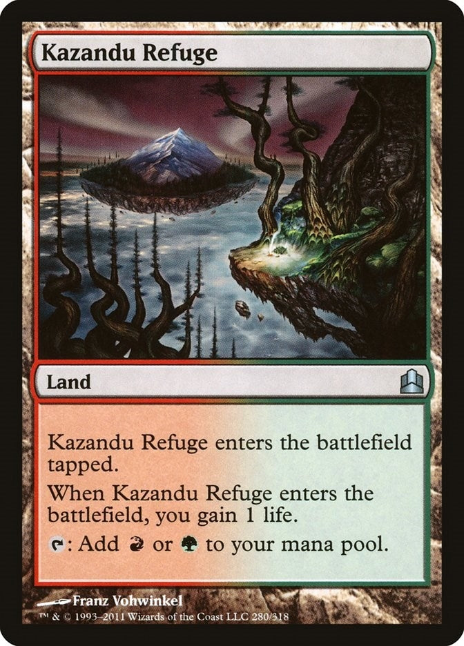 Image for Kazandu Refuge (280) [Commander]