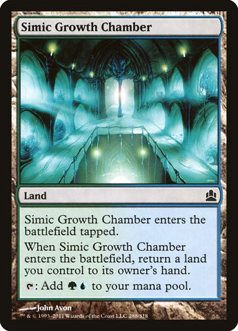 Image for Simic Growth Chamber (288) - Magic: The Gathering