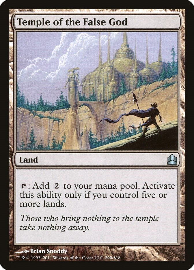 Image for Temple of the False God (290) [Commander]
