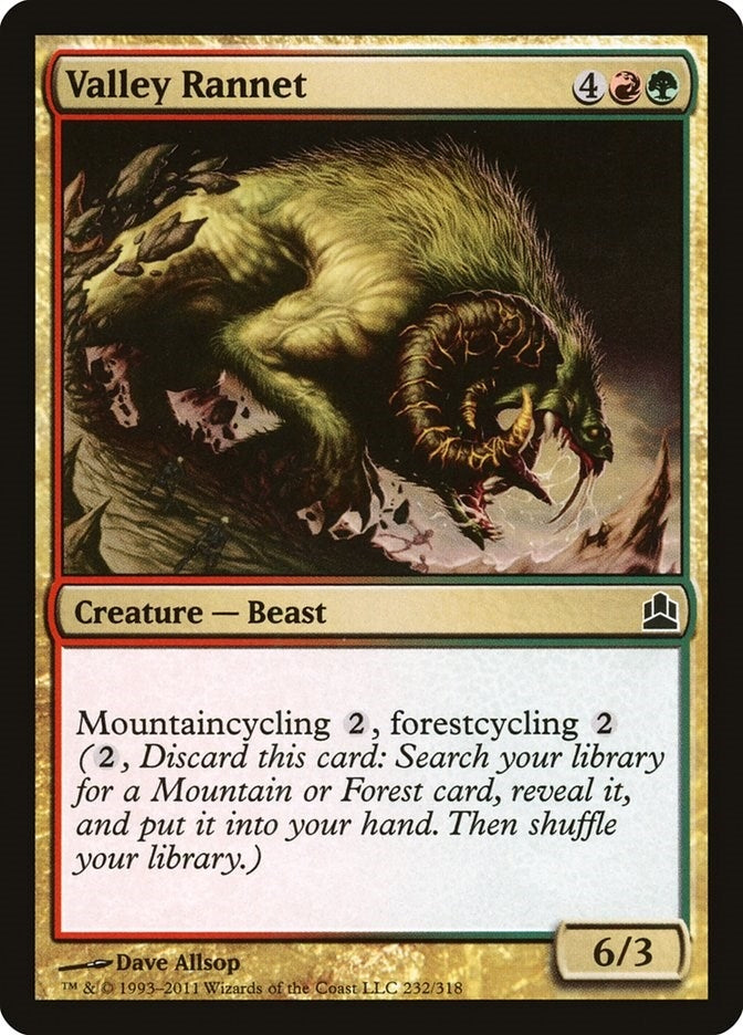 Image for Valley Rannet (232) - Magic: The Gathering