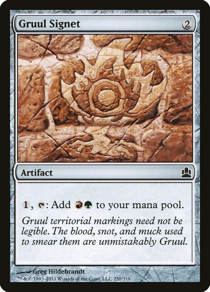 Image for Gruul Signet (250) [Commander]