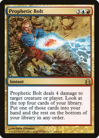 Image for Prophetic Bolt (219) - Magic: The Gathering