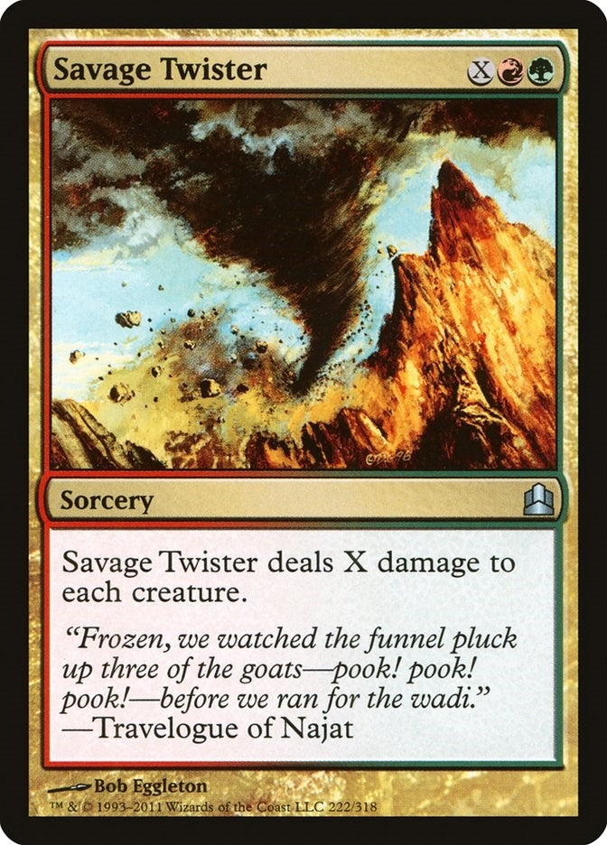 Image for Savage Twister (222) [Commander]