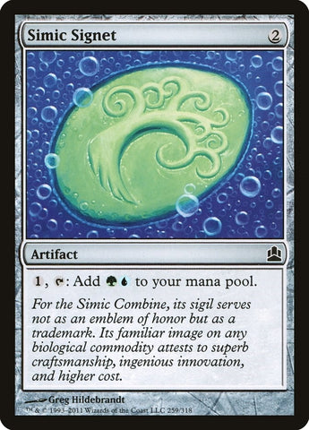 Image for Simic Signet (259) - Magic: The Gathering