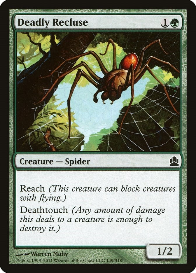 Image for Deadly Recluse (149) [Commander]