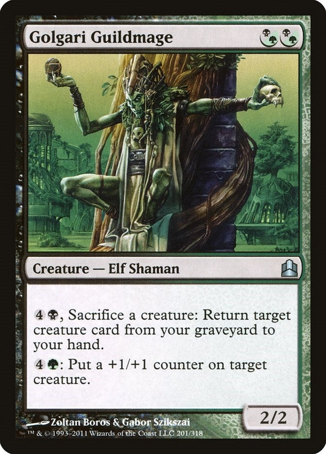 Image for Golgari Guildmage (201) [Commander]