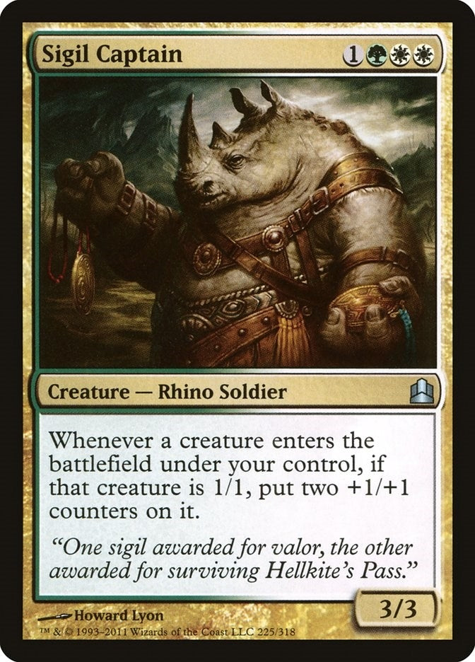 Image for Sigil Captain (225) - Magic: The Gathering