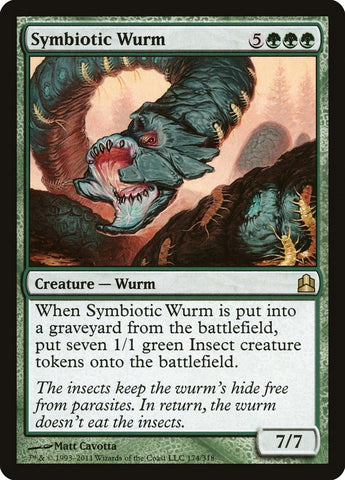 Image for Symbiotic Wurm (174) - Magic: The Gathering