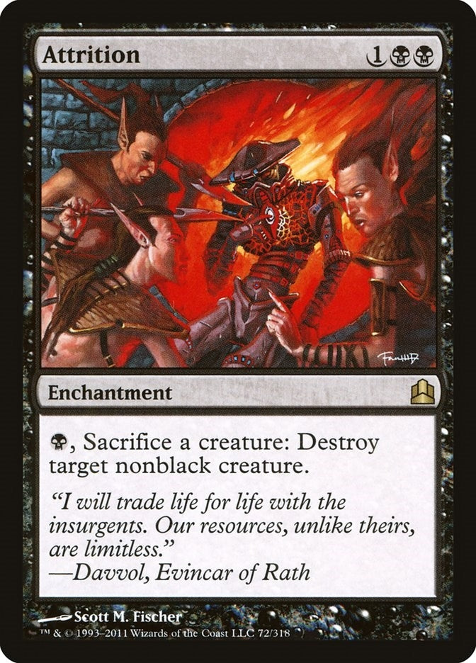 Image for Attrition (72) [Commander]