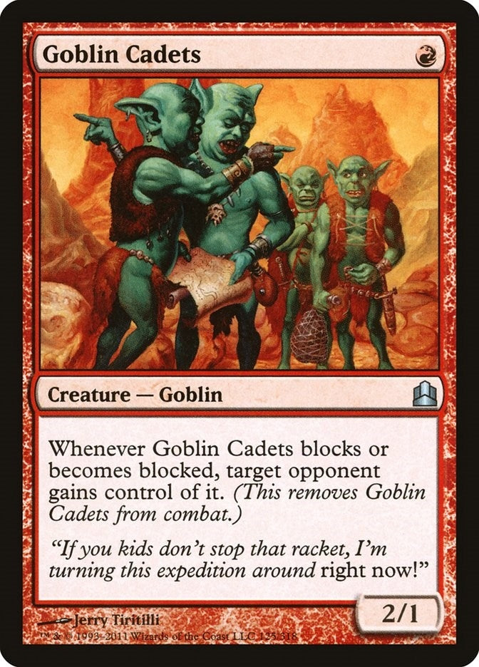 Image for Goblin Cadets (125) [Commander]