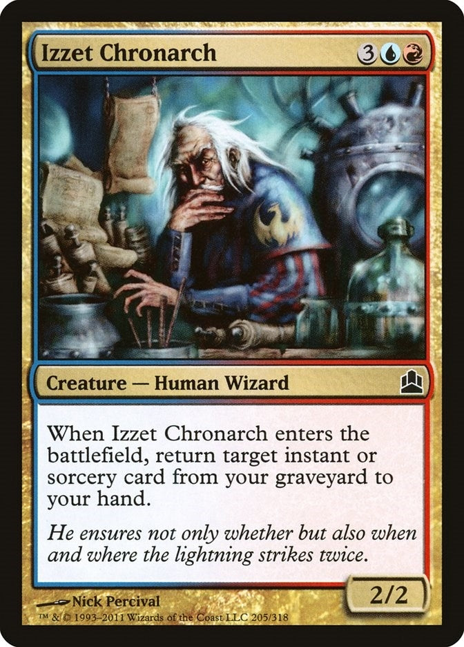 Image for Izzet Chronarch (205) [Commander]