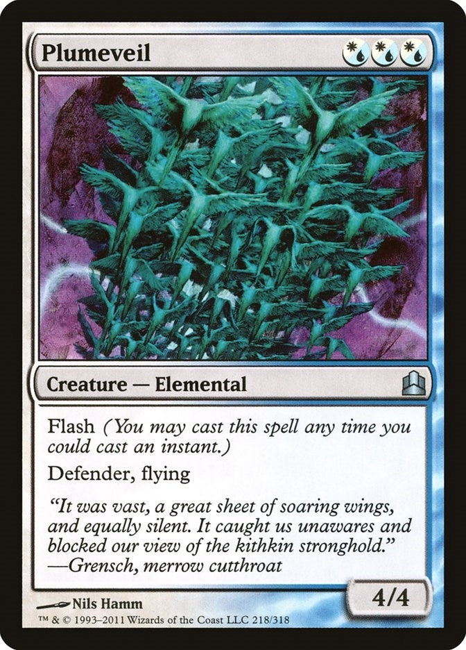 Image for Plumeveil (218) [Commander]