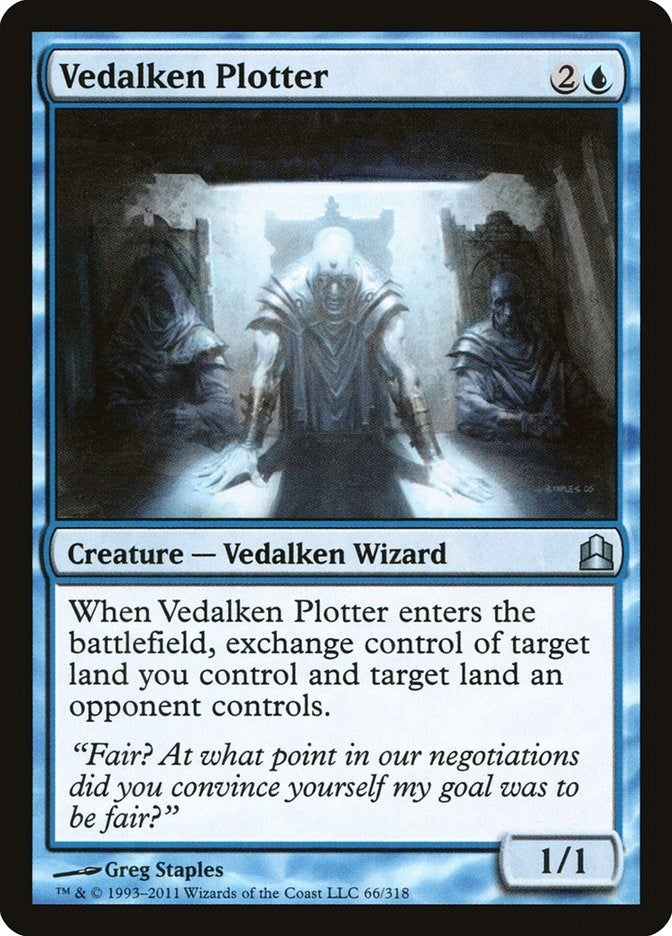 Image for Vedalken Plotter (66) - Magic: The Gathering