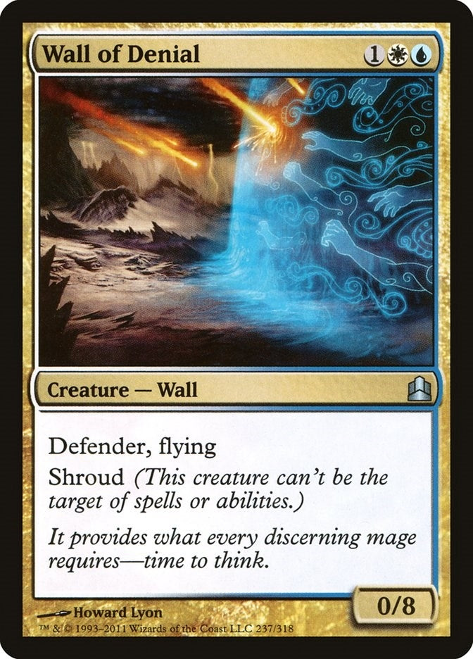 Image for Wall of Denial (237) - Magic: The Gathering