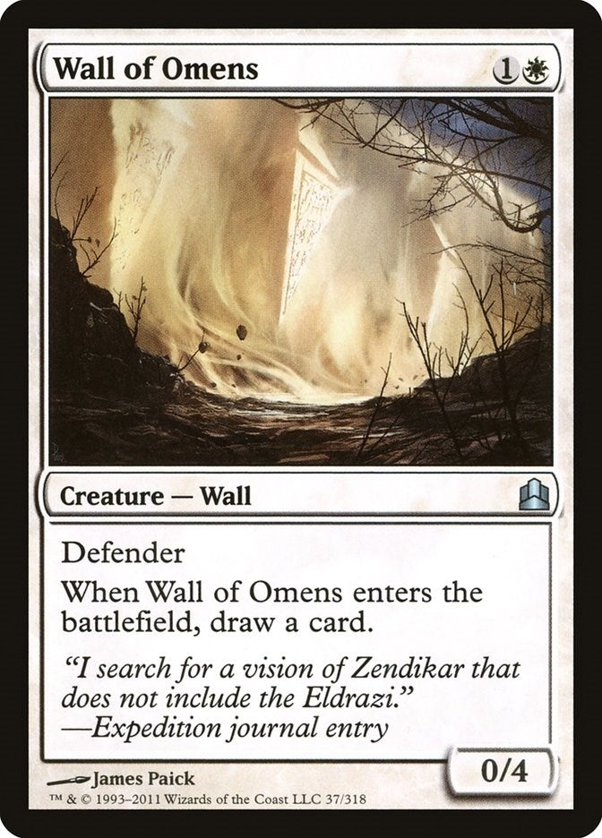 Image for Wall of Omens (37) [Commander]