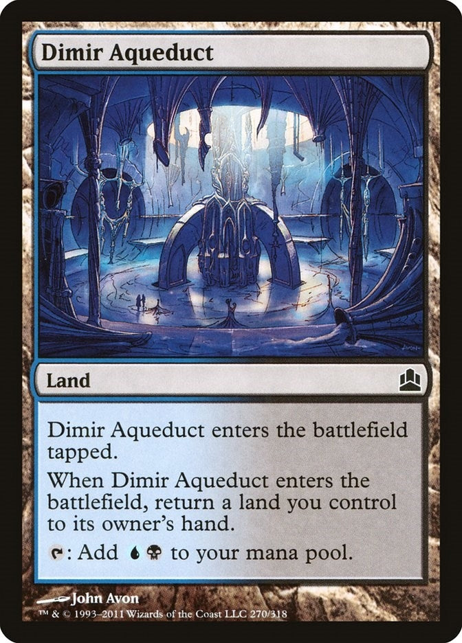 Image for Dimir Aqueduct (270) [Commander]