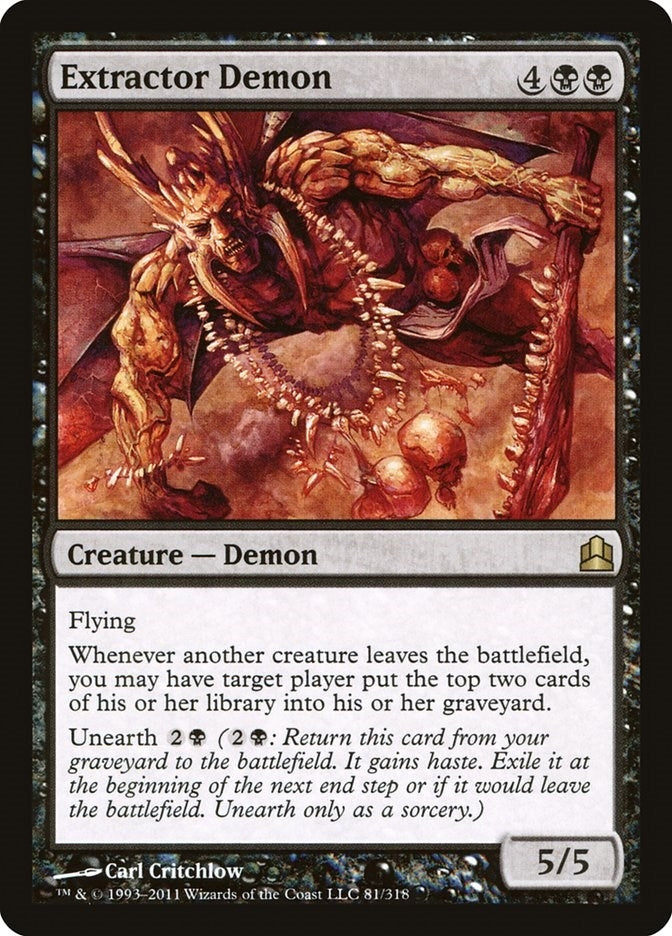 Image for Extractor Demon (81) [Commander]