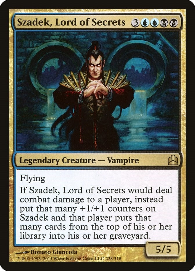 Image for Szadek, Lord of Secrets (228) - Magic: The Gathering