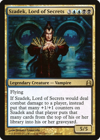 Image for Szadek, Lord of Secrets (228) - Magic: The Gathering