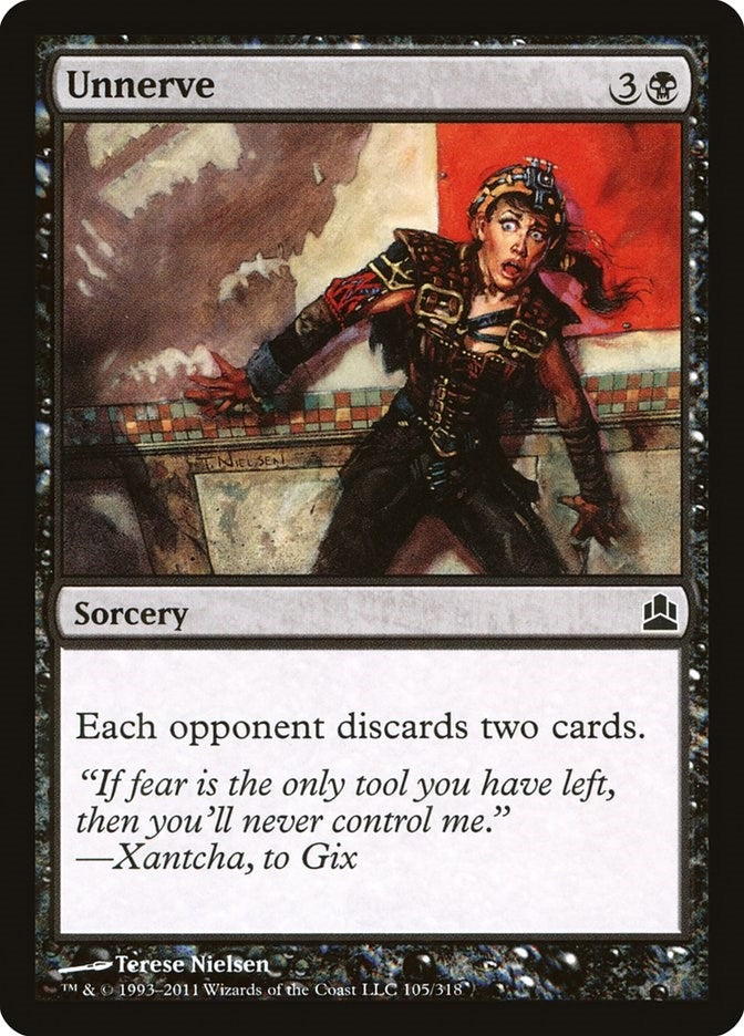 Image for Unnerve (105) [Commander]