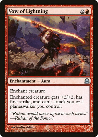 Image for Vow of Lightning (138) - Magic: The Gathering