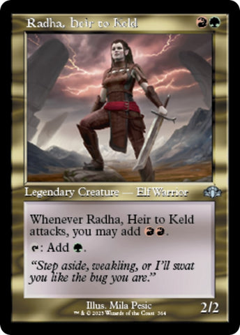 Image for Radha, Heir to Keld (Retro Frame) (364) [Dominaria Remastered]