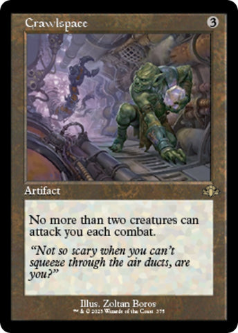 Image for Crawlspace (Retro Frame) (375) [Dominaria Remastered]