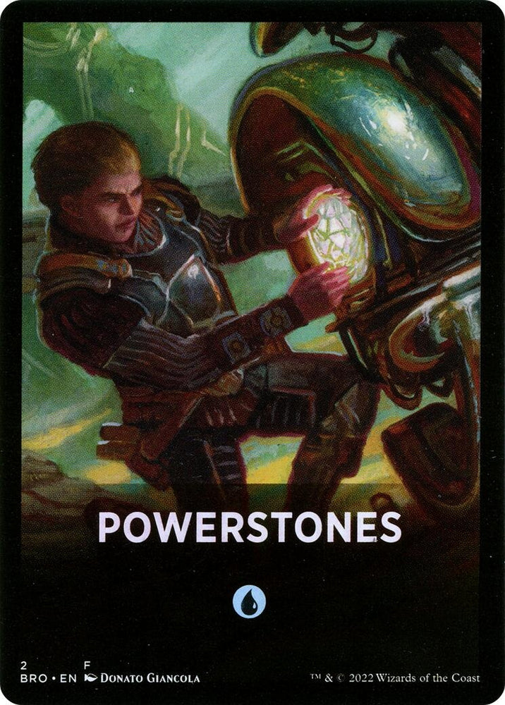 Image for Powerstones Theme Card (2) - Magic: The Gathering