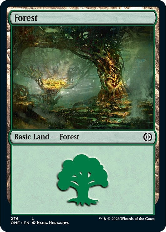 Image for Forest (276) (276) [Phyrexia: All Will Be One]