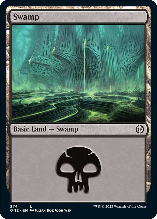 Image for Swamp (274) (274) [Phyrexia: All Will Be One]