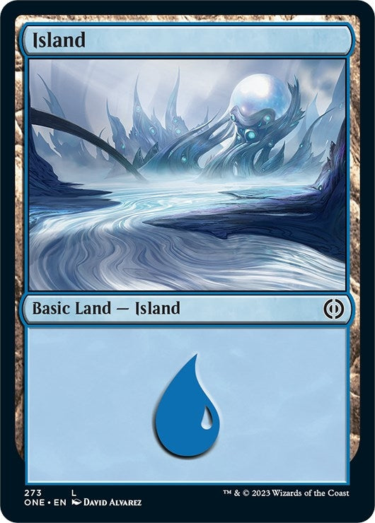 Image for Island (273) (273) [Phyrexia: All Will Be One]