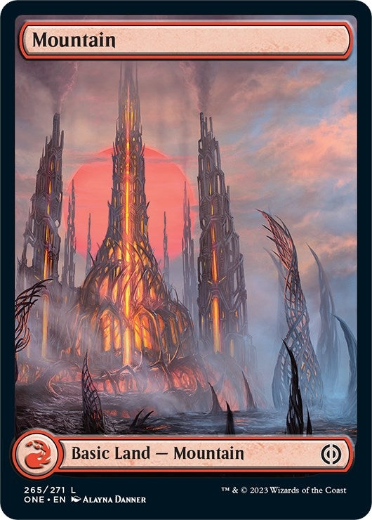 Image for Mountain (265) - Full Art (265) [Phyrexia: All Will Be One]