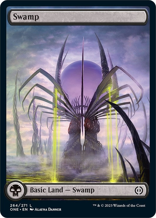 Image for Swamp (264) - Full Art (264) [Phyrexia: All Will Be One]
