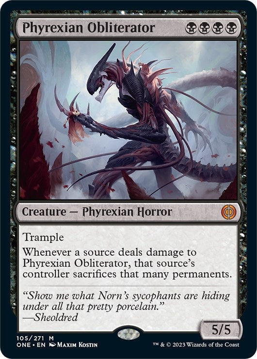 Image for Phyrexian Obliterator (105) [Phyrexia: All Will Be One]