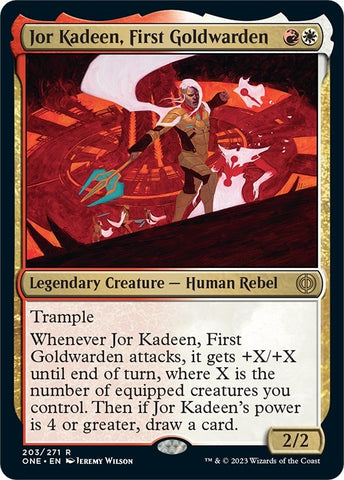 Image for Jor Kadeen, First Goldwarden (203) [Phyrexia: All Will Be One]