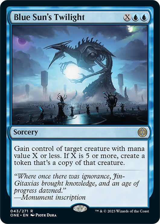 Image for Blue Sun's Twilight (43) [Phyrexia: All Will Be One]