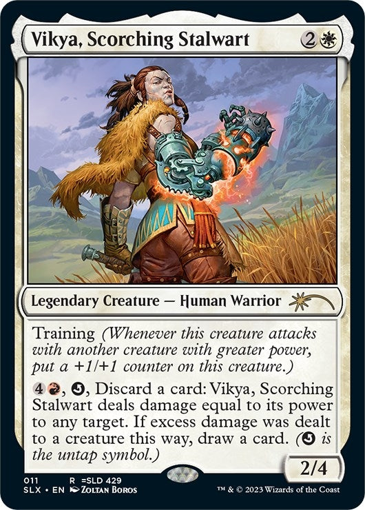 Image for Vikya, Scorching Stalwart (11) [SLX Cards]