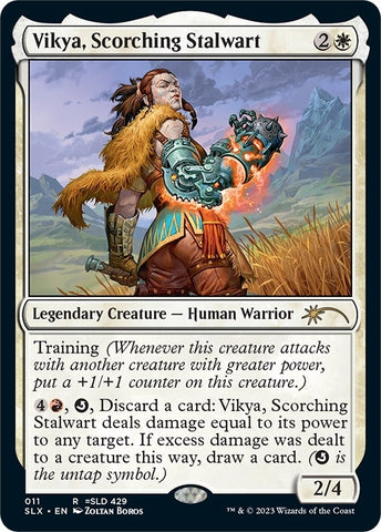 Image for Vikya, Scorching Stalwart (11) [SLX Cards]