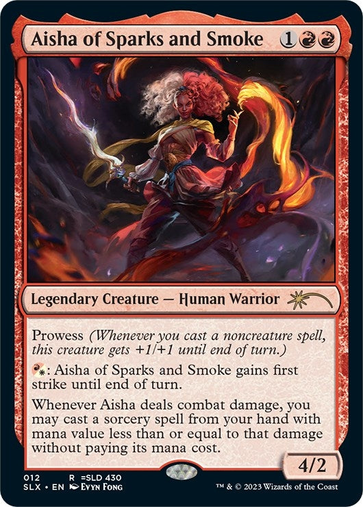 Image for Aisha of Sparks and Smoke (12) [SLX Cards]