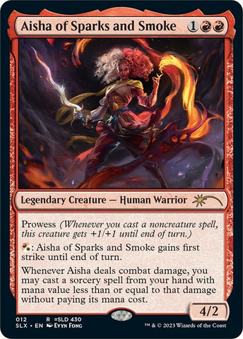 Image for Aisha of Sparks and Smoke (12) [SLX Cards]