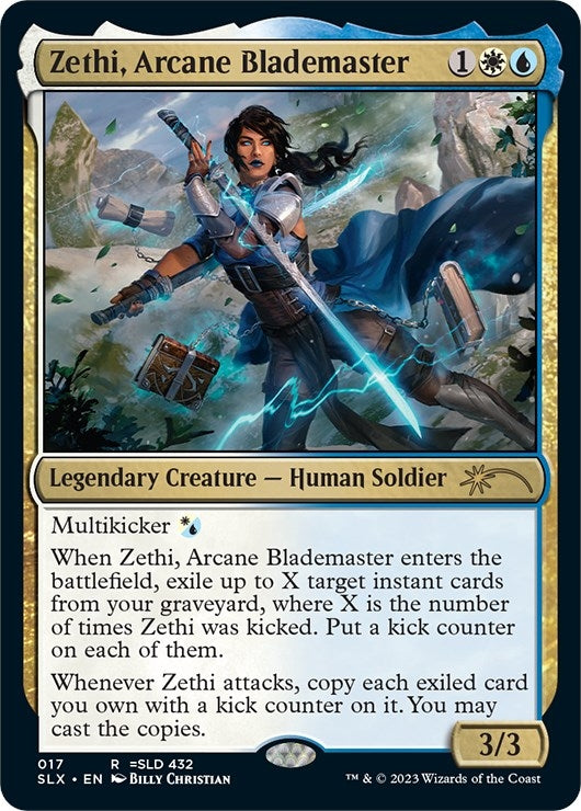 Image for Zethi, Arcane Blademaster (17) [SLX Cards]
