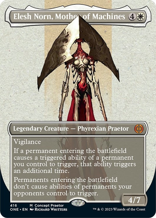 Image for Elesh Norn, Mother of Machines (Concept Praetor) (416) [Phyrexia: All Will Be One]