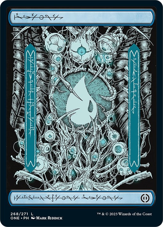 Image for Island (268) - Full Art (268) [Phyrexia: All Will Be One]