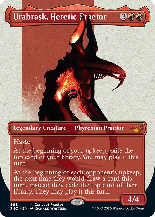 Image for Urabrask, Heretic Praetor (Concept Praetor) (468) [Phyrexia: All Will Be One]