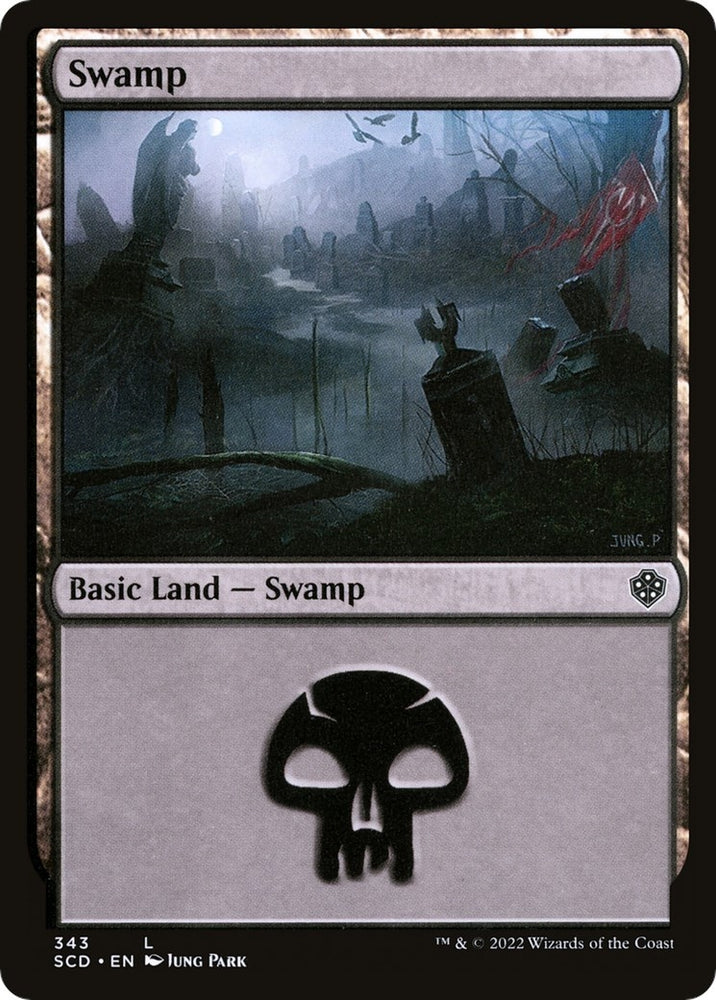 Image for Swamp (343) (343) [Starter Commander Decks]