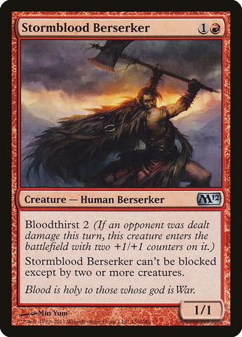 Image for Stormblood Berserker (156) - Magic: The Gathering