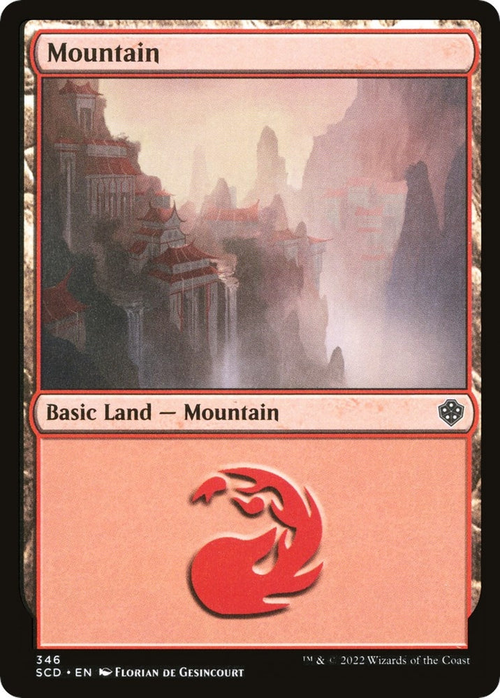 Image for Mountain (346) (346) [Starter Commander Decks]