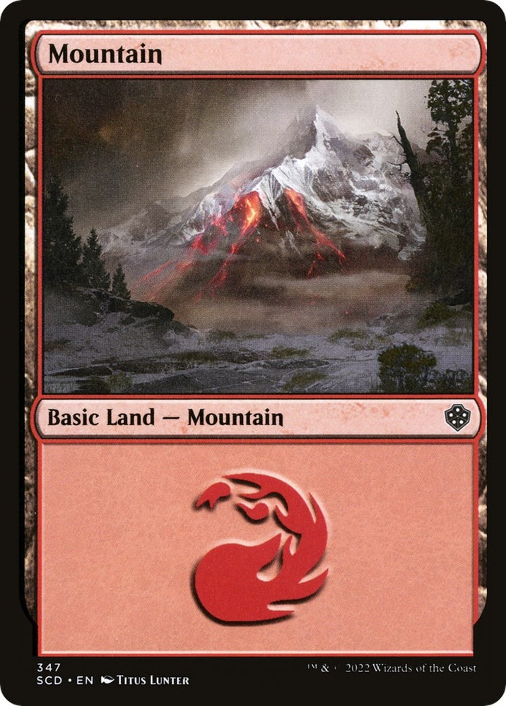 Image for Mountain (347) (347) [Starter Commander Decks]