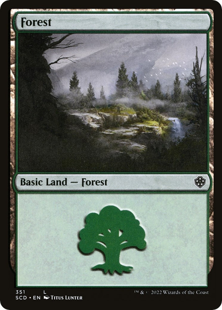 Image for Forest (351) (351) [Starter Commander Decks]