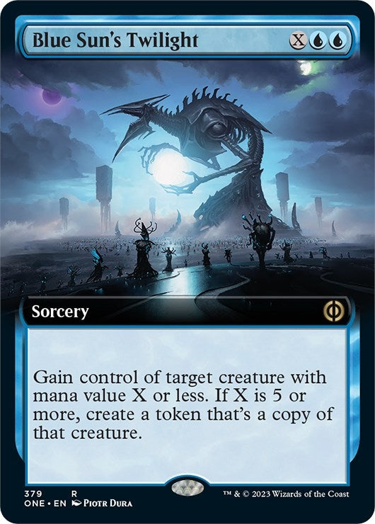 Image for Blue Sun's Twilight (Extended Art) (379) [Phyrexia: All Will Be One]